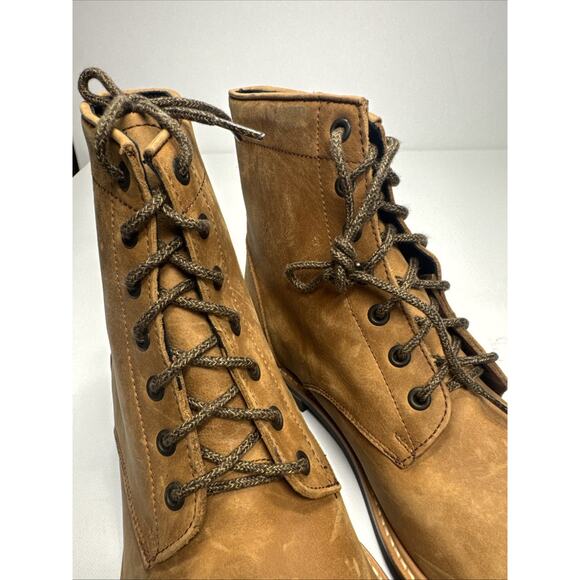 Nisolo Andres All-Weather Boot Men 12.5 Tobacco Brown Nubuck NEW IN BOX main image 9